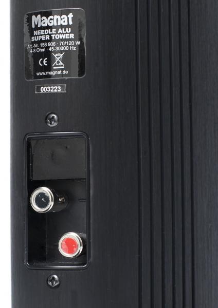Magnat Needle Alu Super Tower - напольная акустическая система (Black Aluminium) купить в интернет-магазине icover