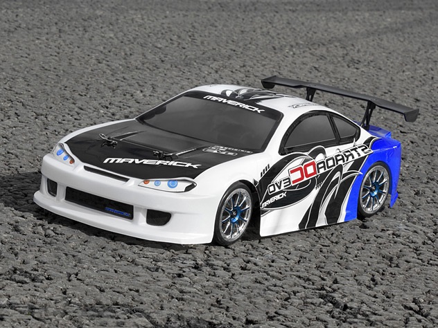 Maverick Strada DC Evo 2.4gHz (MV12606) - радиоуправляемый автомобиль для дрифта (White/Blue) купить в интернет-магазине icover
