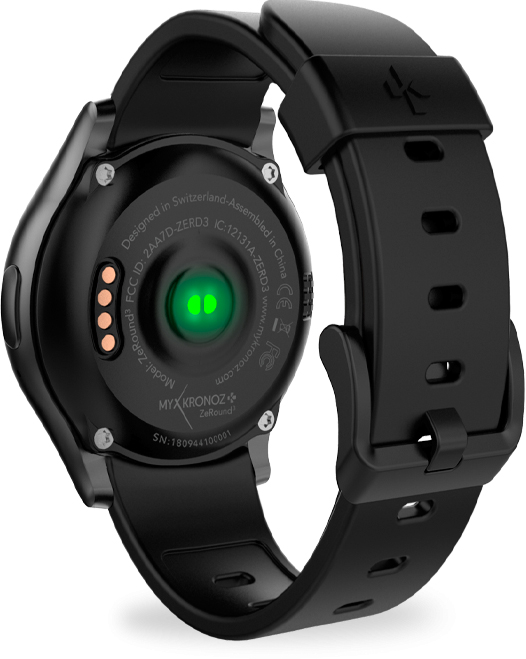 Умные часы MyKronoz ZeRound 3 (Black) купить в интернет-магазине icover