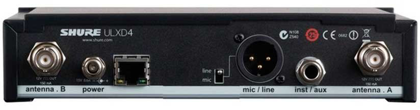 Shure ULXD24E/B58 K51 - вокальная радиосистема с ручным передатчиком (Black) купить в интернет-магазине icover