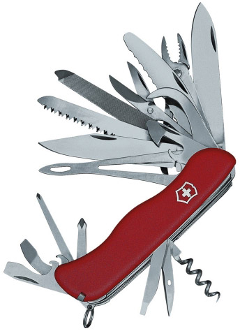 Швейцарский нож Victorinox WorkChamp XL 0.9064.XL (Red) купить в интернет-магазине icover