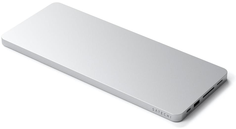 Док-станция Satechi USB-C Slim Dock для iMac 24" (Silver) купить в интернет-магазине icover