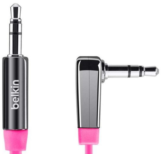 Belkin Mixit Flat Audio Cable AV10128cw03-PNK