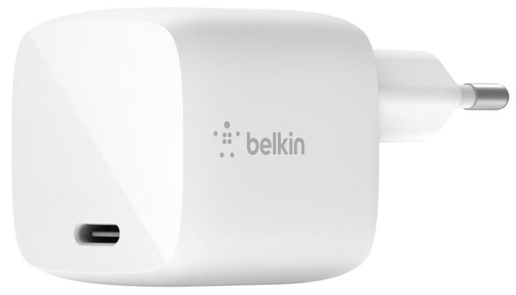 Сетевое зарядное устройство Belkin 30Вт USB-C PD WCH001vfWH (White) купить в интернет-магазине icover