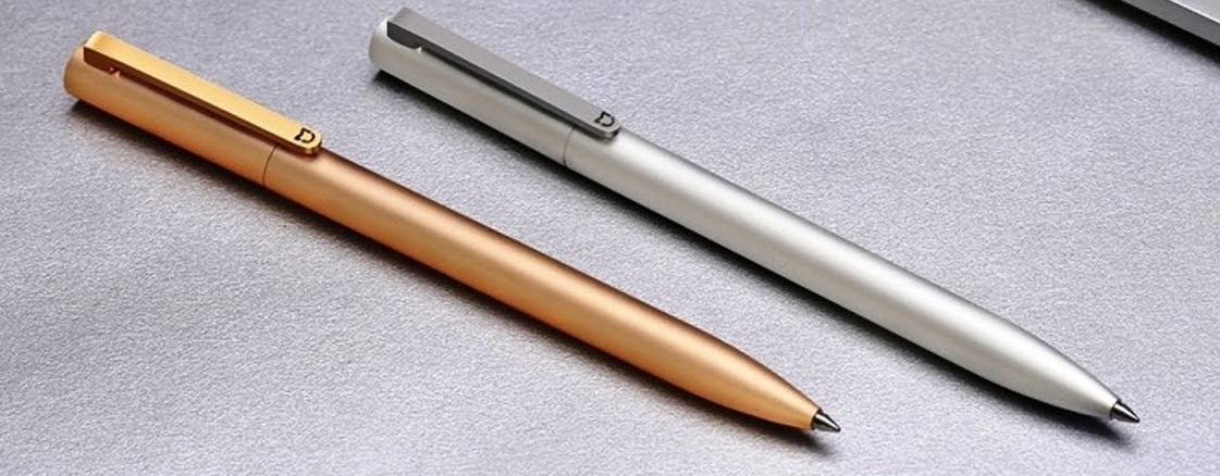 Ручка Xiaomi MiJia Metal Roller Pen (Gold) купить в интернет-магазине icover