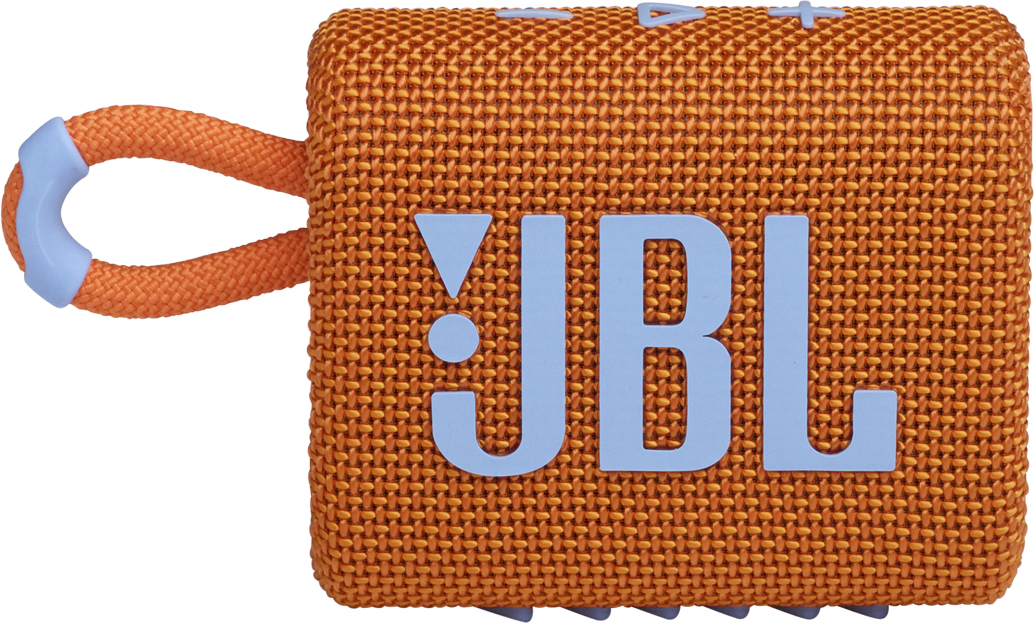 Портативная акустика JBL Go 3 (Orange) купить в интернет-магазине icover