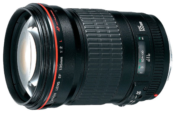 Объектив Canon EF 135mm f/2L USM (2520A015) купить в интернет-магазине icover