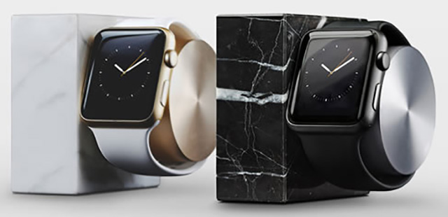 Native Union Dock Marble Edition - подставка для Apple Watch (Black) купить в интернет-магазине icover
