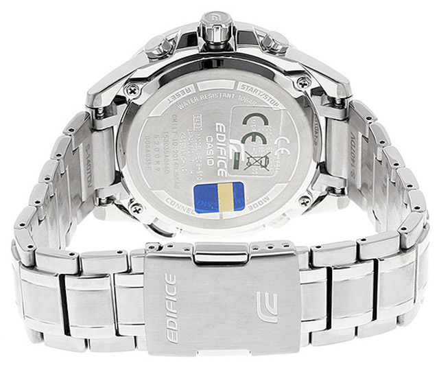 Casio Edifice EQB-510D-1A/EQB-510D-1AER  - наручные часы (Silver) купить в интернет-магазине icover