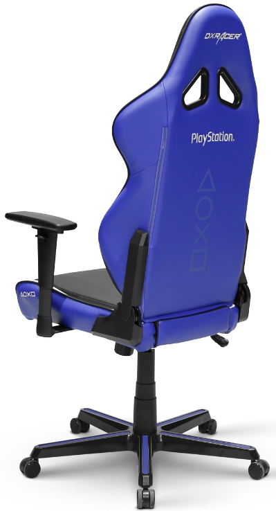 Купить игровое кресло DXRacer Racing Series OH/RZ90/INW (Black/Blue/White)  в Москве в каталоге кресел для геймеров с доставкой. Характеристики, цены в  интернет-магазине iCover.