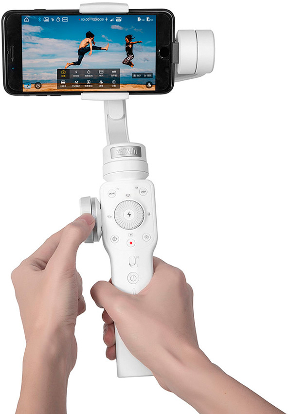 Стедикам Zhiyun Smooth 4 для смартфона (White) купить в интернет-магазине icover