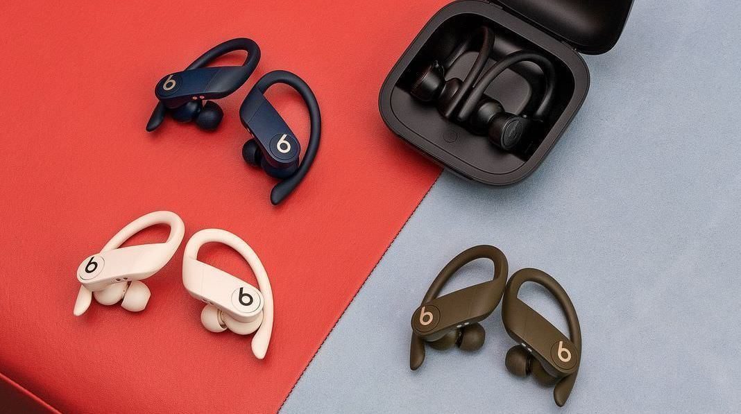 Bluetooth-наушники с микрофоном Beats Powerbeats Pro MV712EE/A (Moss) купить в интернет-магазине icover