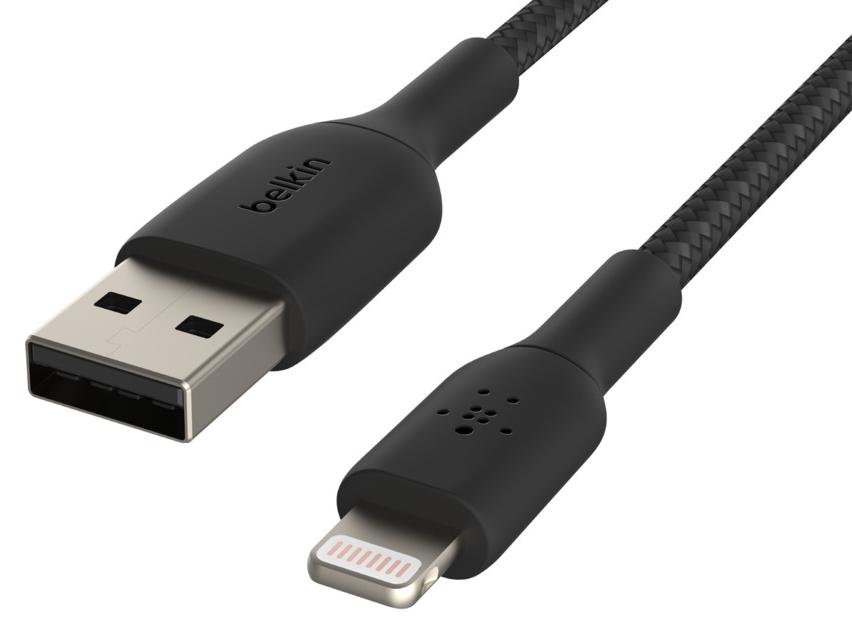 Кабель Belkin Boost Charge (CAA002bt2MBK) USB-A/Lightning 2m (Black) купить в интернет-магазине icover