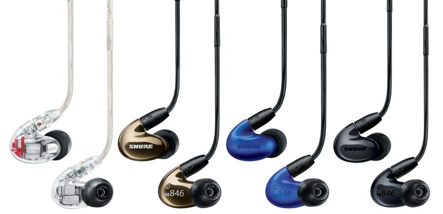 Shure SE846-K-EFS (A061364) - внутриканальные наушники (Black) купить в интернет-магазине icover