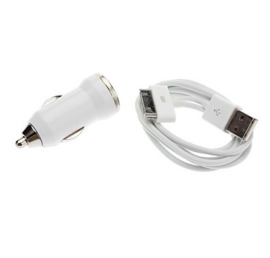 Maverick USB Car Charger 1A - автомобильное зарядное устройство для iPhone 4S/iPod 4Gen (White) купить в интернет-магазине icover