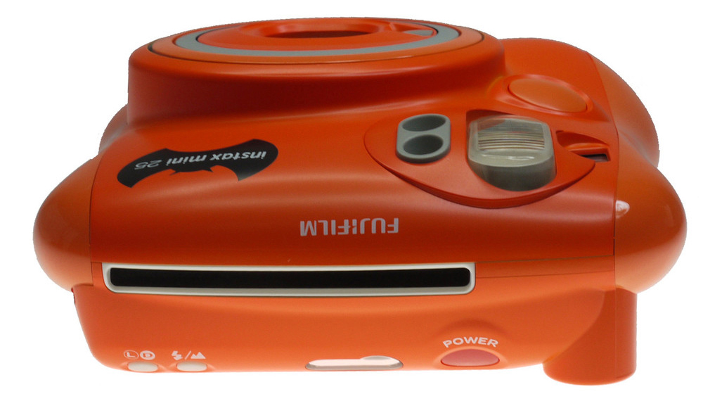 Fujifilm Instax MINI 25 - фотокамера моментальной печати (Orange) купить в интернет-магазине icover