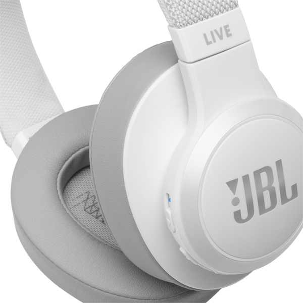Беспроводные наушники JBL Live 500 BT (White) купить в интернет-магазине icover