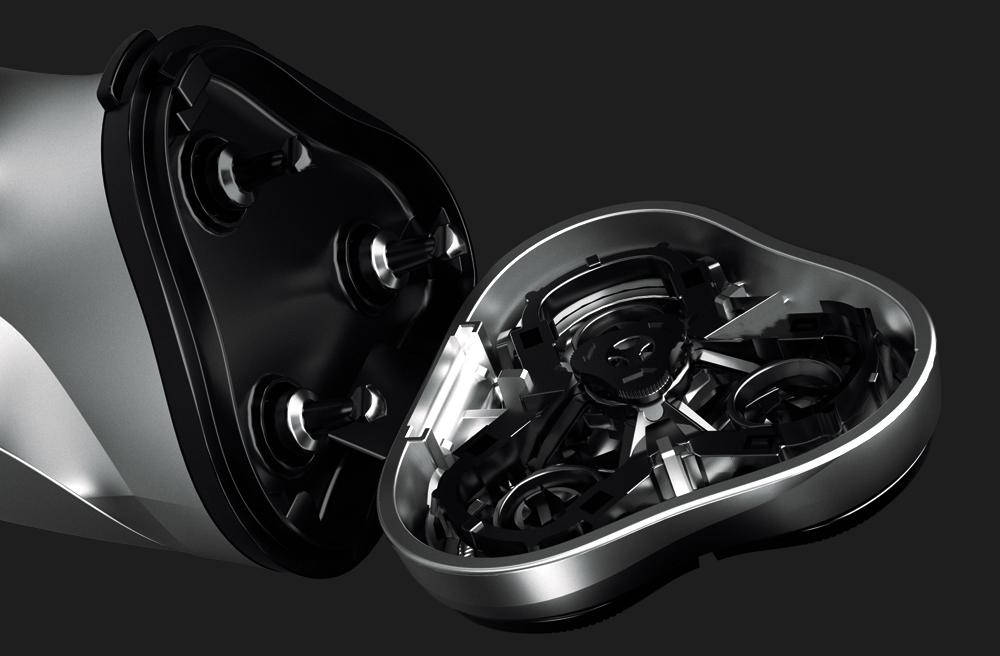 Набор сменных головок Enchen для электробритвы BlackStone 3 2 шт. (Black) купить в интернет-магазине icover