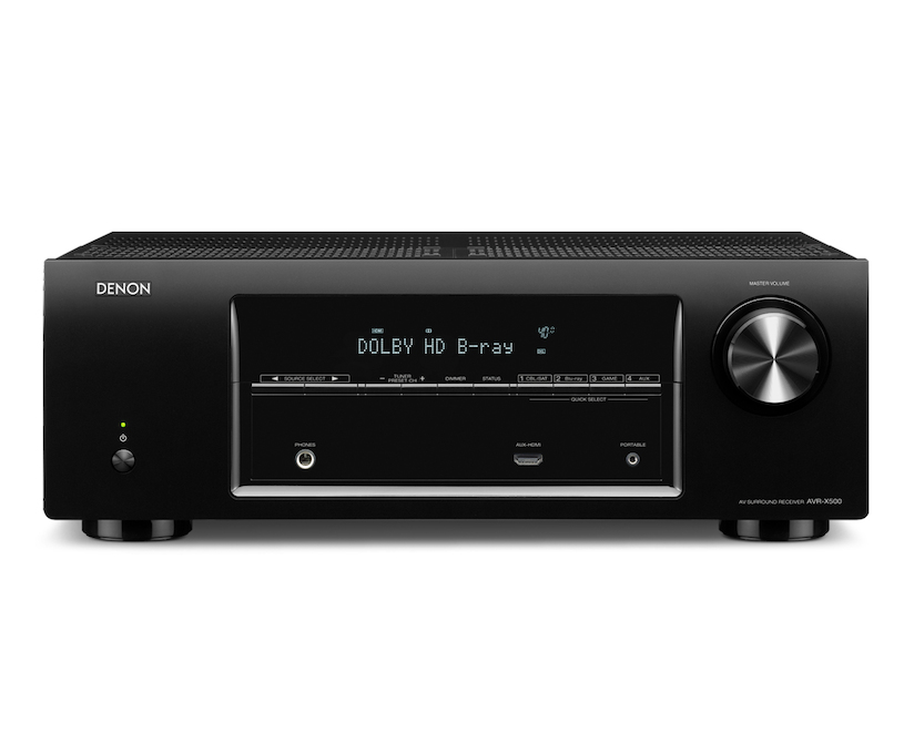 Denon AVR-X500 BL - ресивер купить в интернет-магазине icover