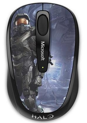 Microsoft Wireless Mobile Mouse 3500 (GMF-00416) - беспроводная мышь (Halo Limited Edition) купить в интернет-магазине icover