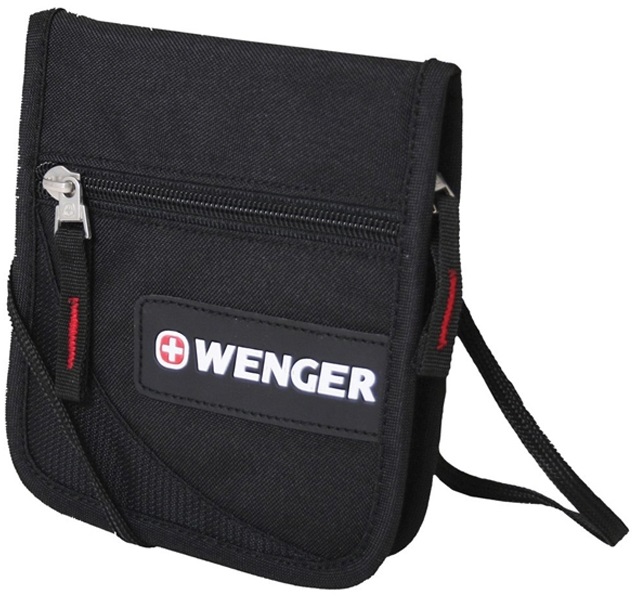 Wenger Neck Wallet (18312168) - кошелек на шею (Black) купить в интернет-магазине icover
