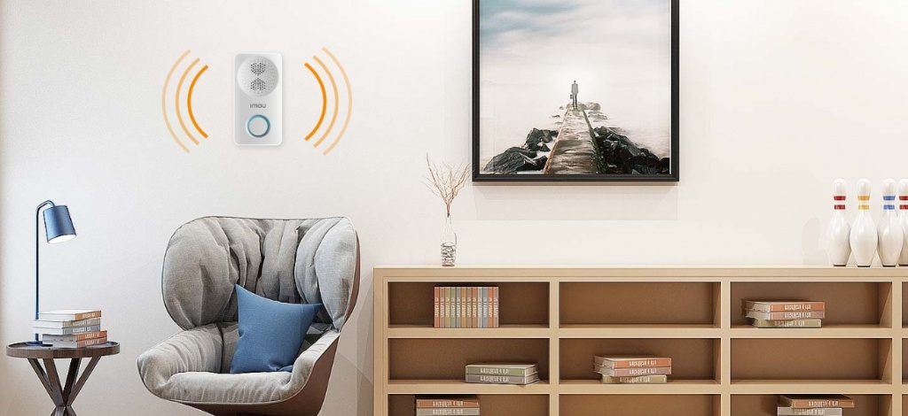 WiFi звонок IMOU Chime DS11 (White) купить в интернет-магазине icover