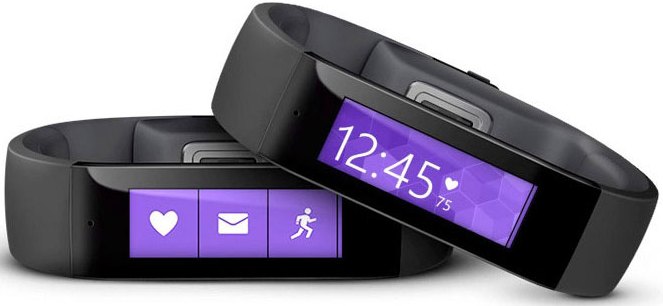 Microsoft Band (Size L) - фитнес-браслет для Windows Phone/iOS/Android (Black) купить в интернет-магазине icover