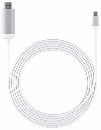 Кабель Satechi Aluminium Type-C to HDMI ST-CHDMIS (Silver) купить в интернет-магазине icover