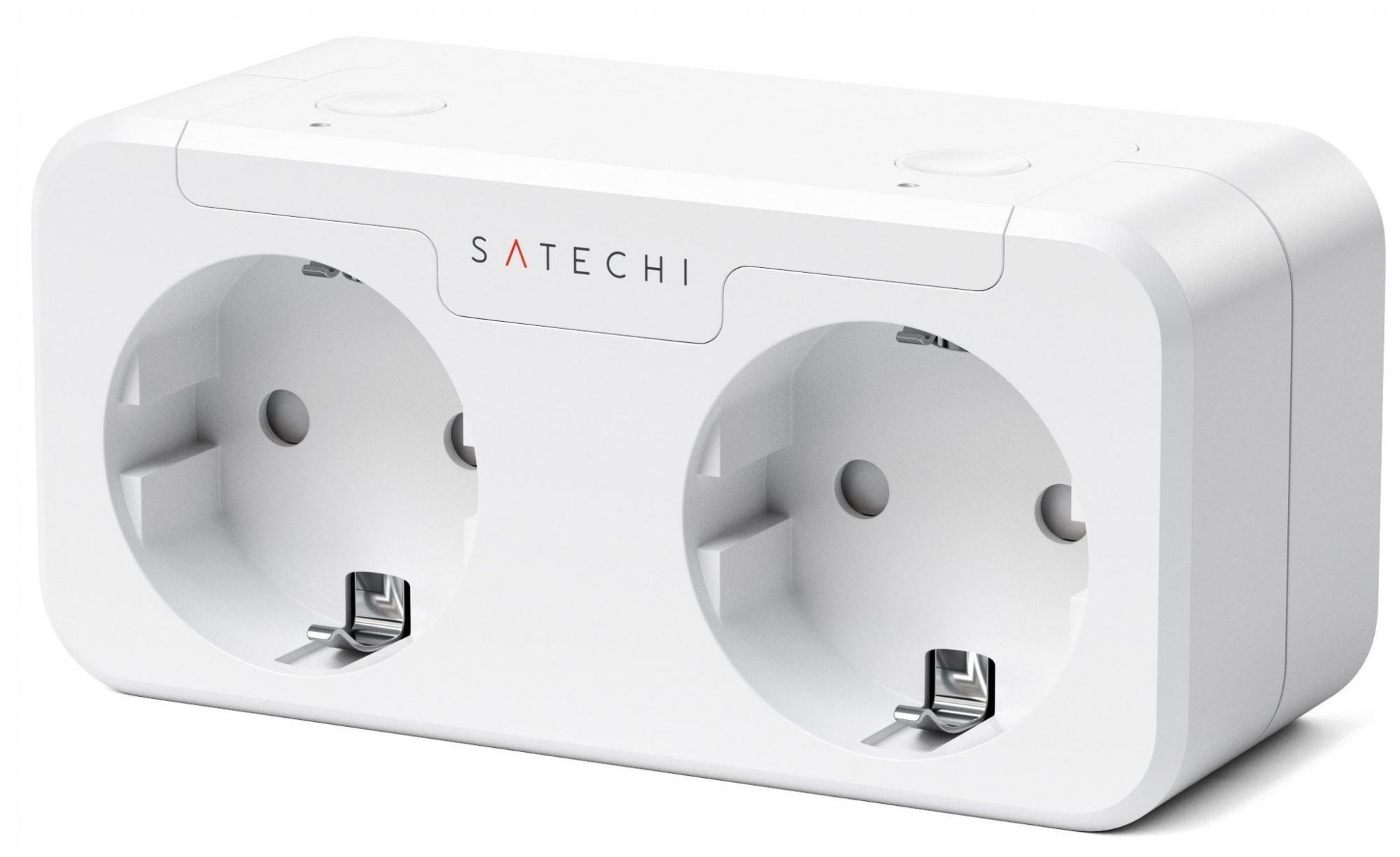 

Умная розетка Satechi Dual Smart Outlet Apple HomeKit (ST-HK20AW-EU)