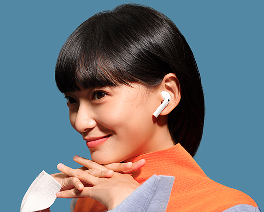 Беспроводные наушники Xiaomi Redmi Buds 3 (White) купить в интернет-магазине icover