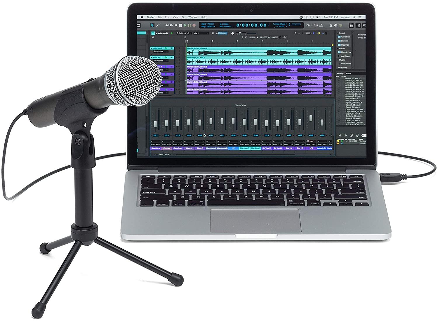 Микрофон Samson Q2U (Grey) купить в интернет-магазине icover