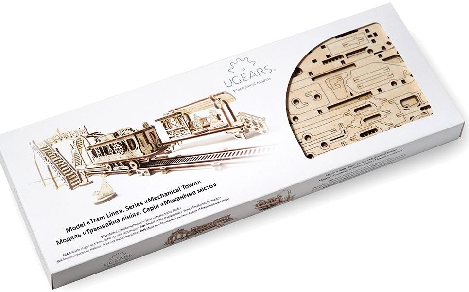 3D-пазл UGears Трамвайная линия (70028) купить в интернет-магазине icover