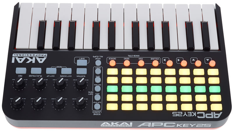 MIDI-клавиатура Akai APC Key 25 (A050347) купить в интернет-магазине icover