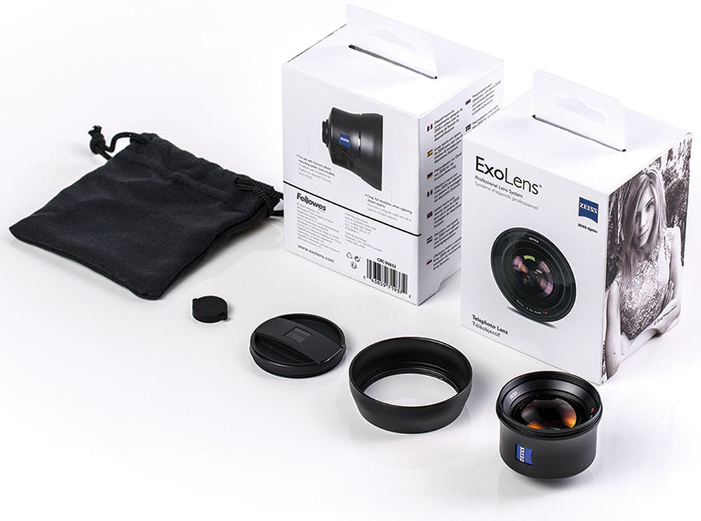 Объектив Carl Zeiss ExoLens Pro 2x Telephoto для iPhone 6/6 Plus/6S/6S Plus/7 (FS-95632) купить в интернет-магазине icover