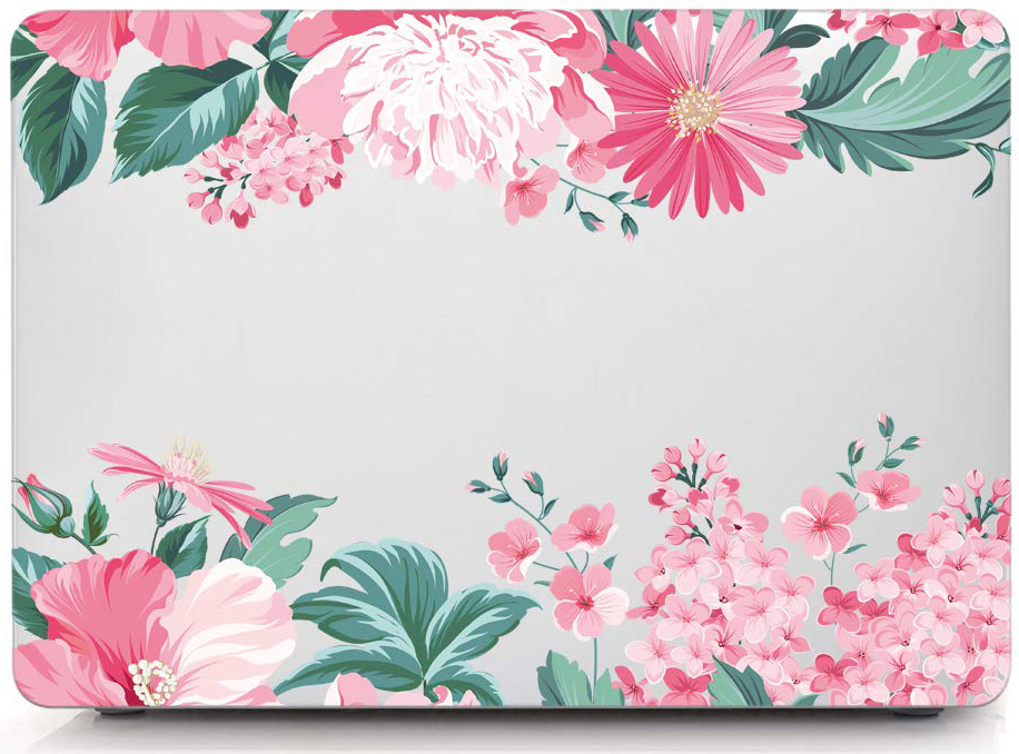 Накладка i-Blason Cover для MacBook Air 13 A1932 (Pink floral) купить в интернет-магазине icover