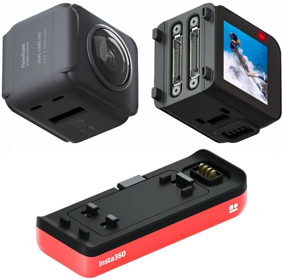 Экшн-камера Insta360 ONE R 360 Edition (Black) купить в интернет-магазине icover