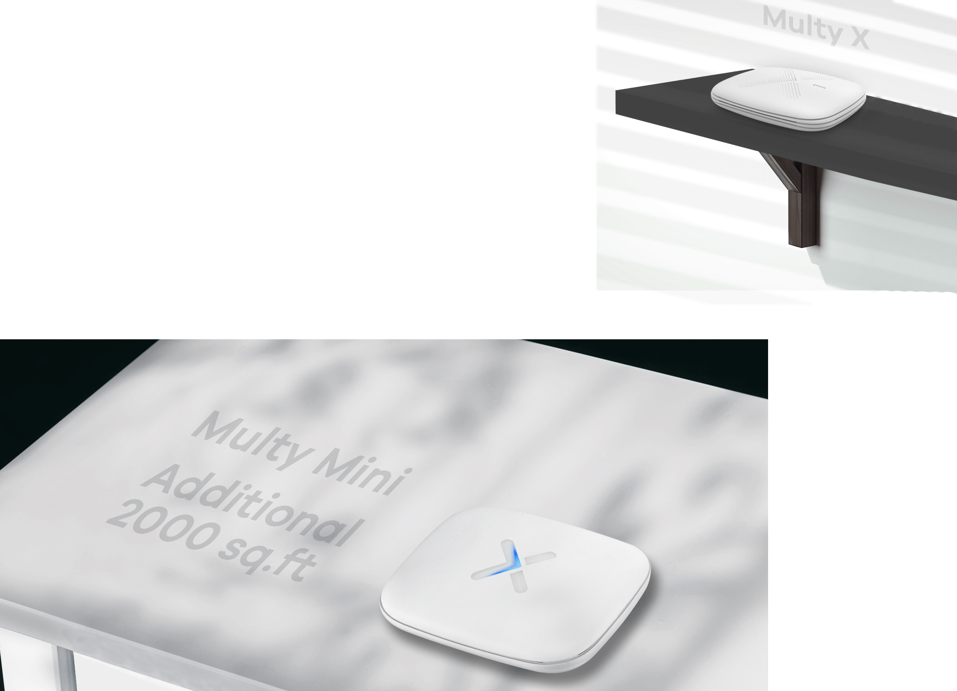 WiFi-система Zyxel Multy X WSQ50/Multy Mini WSQ20 (White) купить в интернет-магазине icover