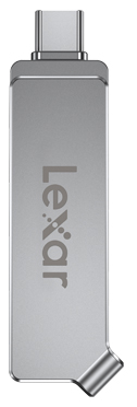 

Флеш-накопитель Lexar Dual 64GB USB 3.1 Type-C/Type-A (Silver)