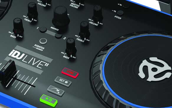 Numark iDJ Live 2 - DJ-контроллер для iPhone/iPod/iPad купить в интернет-магазине icover