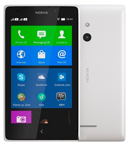 Смартфон Nokia XL Dual Sim (White) купить в интернет-магазине icover