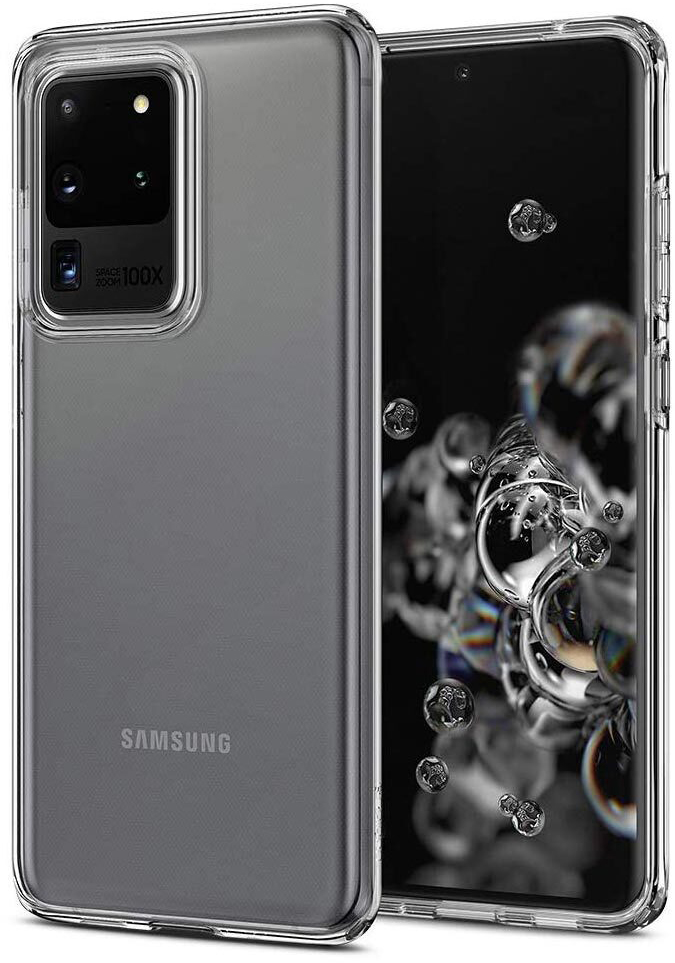 

Чехол Spigen Liquid Crystal (ACS00709) для Samsung Galaxy S20 Ultra (Clear)