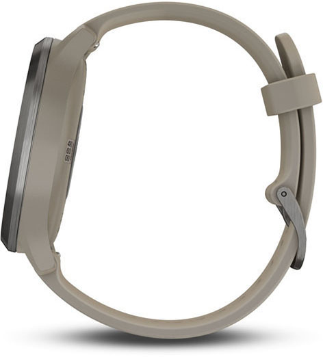 Умные часы Garmin Vivomove HR Sport 127-204 mm 010-01850-03 (Black/Sandstone) купить в интернет-магазине icover