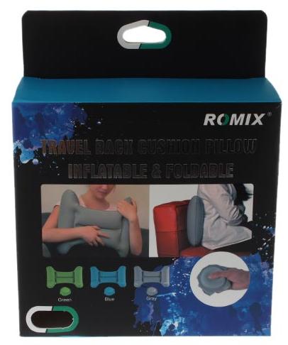 Подушка Romix RH35 для поясницы (Sea Blue) купить в интернет-магазине icover