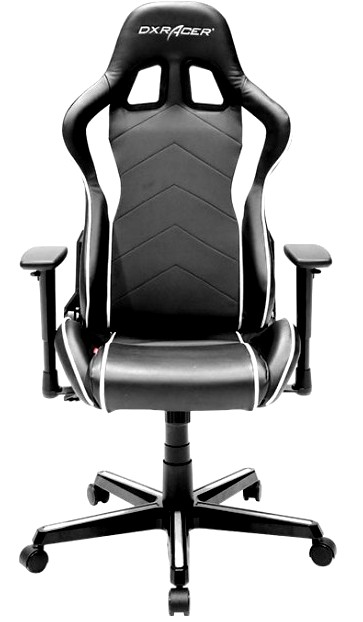 Компьютерное кресло DXRacer OH/FE08/NW (Black/White) купить в интернет-магазине icover