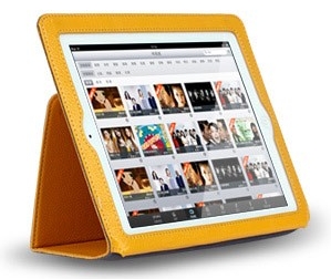 Yoobao Executive Leather Case - чехол для iPad 2/iPad 3/iPad 4 (Yellow) купить в интернет-магазине icover