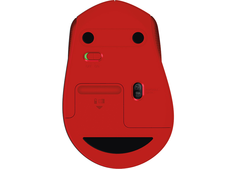 Беспроводная мышь Logitech M330 Silent Plus (Red) купить в интернет-магазине icover
