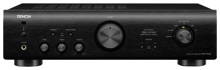 Denon PMA-720AE - двухканальный стереоусилитель (Black) купить в интернет-магазине icover