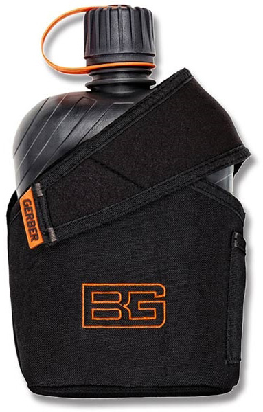 Gerber Bear Grylls Canteen (31-001062) - фляга (Black/Orange) купить в интернет-магазине icover