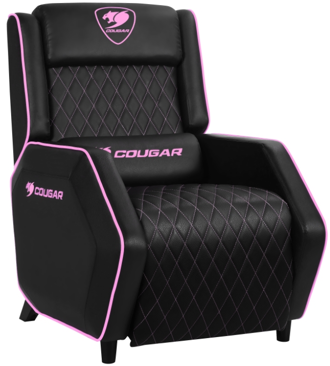 

Игровое кресло-софа Cougar Ranger (Black/Pink)