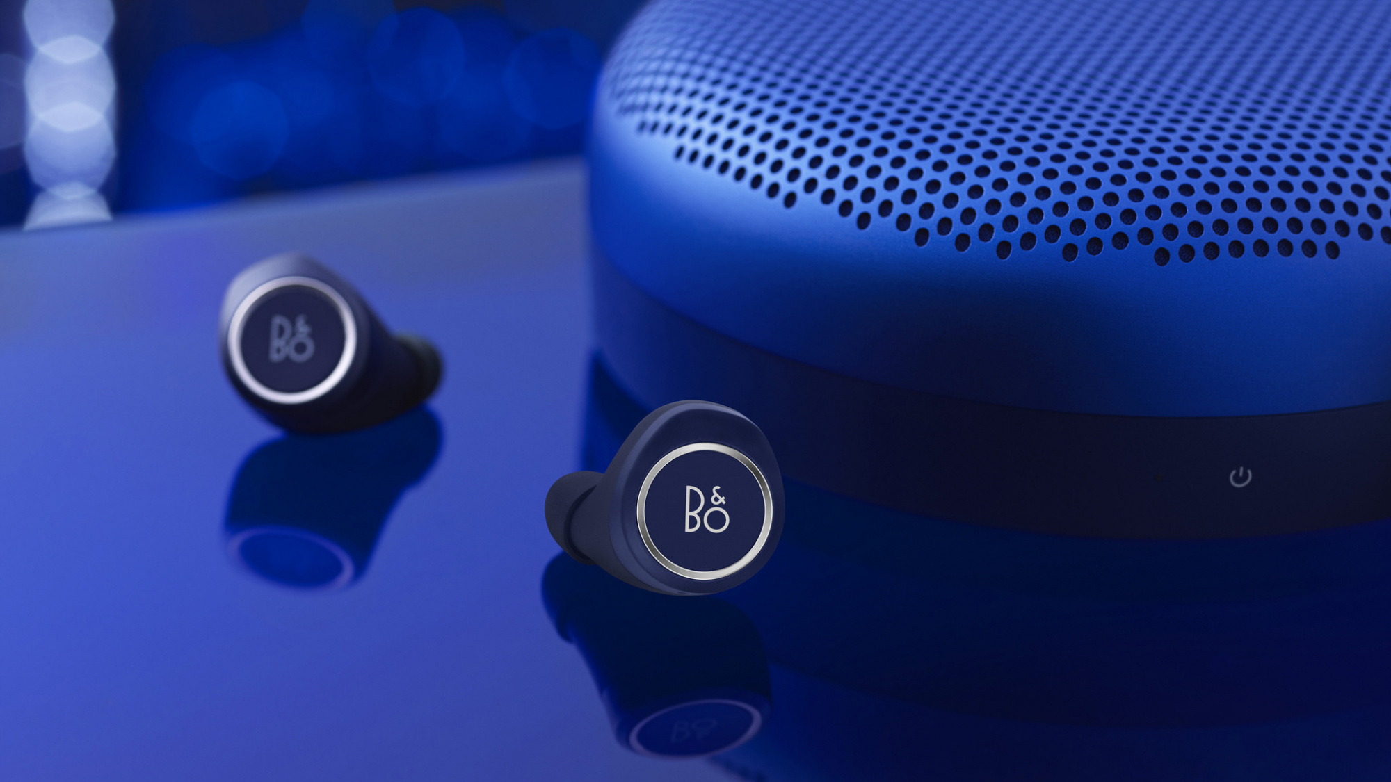 Bluetooth-наушники Bang & Olufsen Beoplay E8 с микрофоном (Late Night Blue) купить в интернет-магазине icover